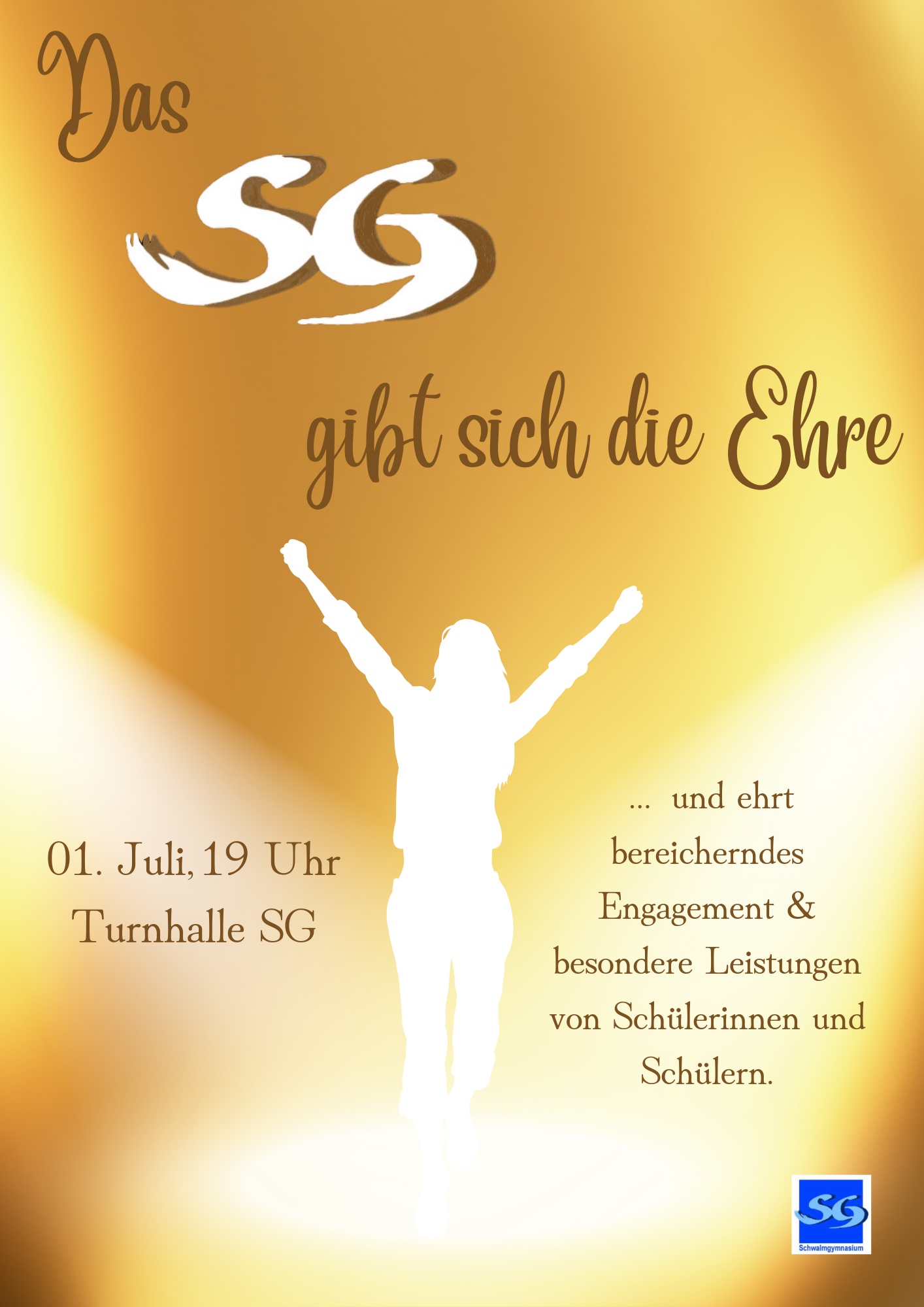 Plakat von SG gibt sich die Ehre